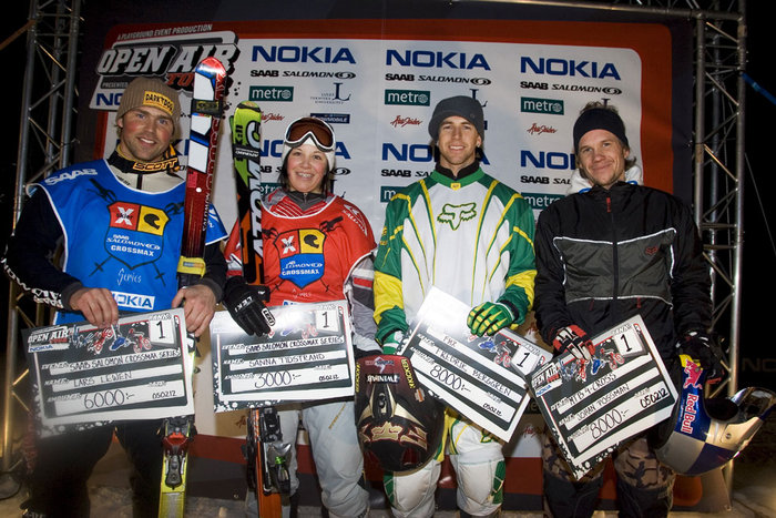 Vinnarna i respektive gren.