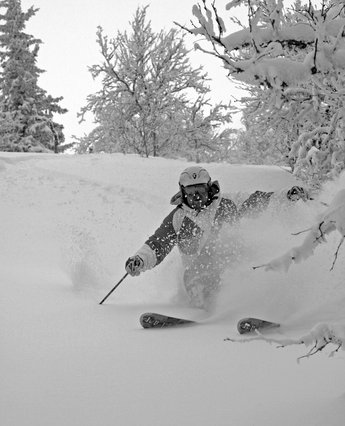 Even Windju gillar Trysil-pudret vid Kanken nästan lika mycket som Grandiosa-pizzor.