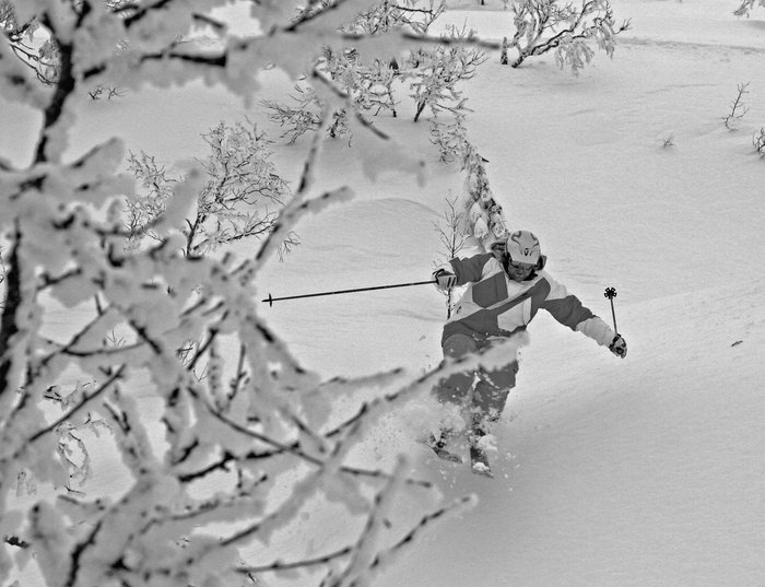 Kanken erbjuder bra snö och kul terräng, Even Windju instämmer.