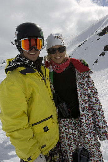 Philip Harlaut och Rebecka Eriksson.