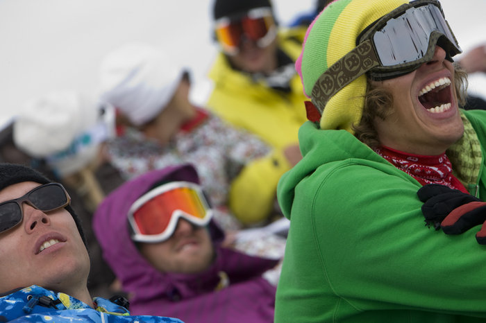 Dramatik på berget, publiken var engagerad.