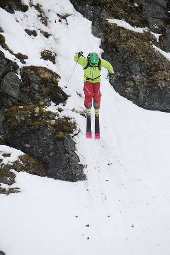 Christian Björk kör hem finalåk 1 på Insteget.