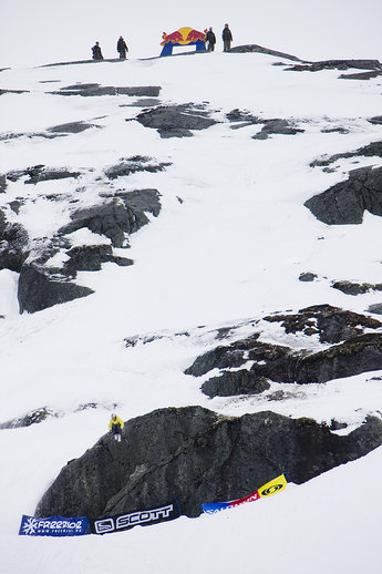 Ögat var en av dagens utslagsgivande klippor.