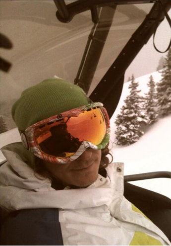 Sveti på väg uppför berget.