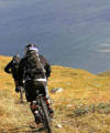 Singletracksession längst upp i norr