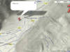 Höjdkurvor på skidortskartan