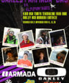Oakley och Armada på Alpingaraget
