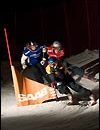 Tuff start i skicross serie