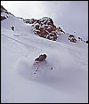 Puderåkning i Sainte Foy