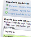 Koppla prylar till forumtrådar