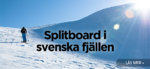 Splitboard i svenska fjällen