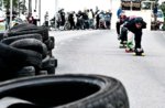 Longboardavdelning på Freeride