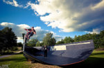 BMX-action i Skogås