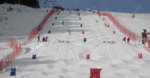 Puckellandslaget i Meribel