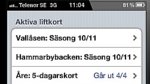 Använd mobilen som liftkort