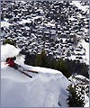 Den goda åkningen i Verbier