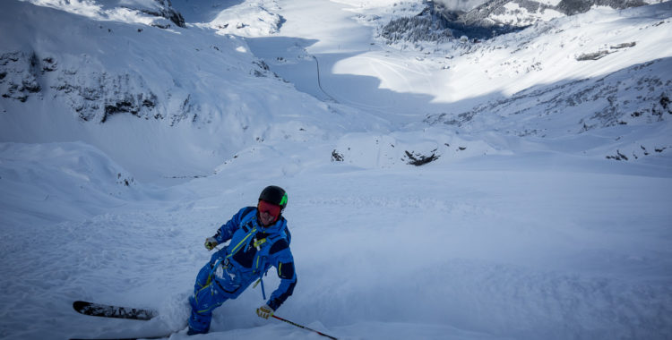 Mattias Hargin är en av få alpinåkare som OS-laddar  med friåkning.