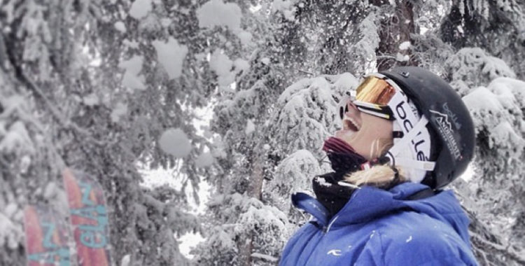 Mirjam Jaeger är en udda fågel på slopestylescenen.