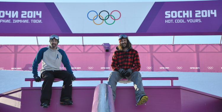 Vi vet ju alla att slopestyles inträde i den olympiska familjen gick som en dans. Men hur såg förberedelserna ut? Anders, till vänster i bild berättar.
