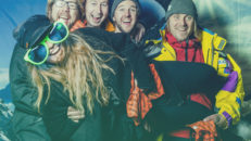 Bilder från Freerides tält under Winter show
