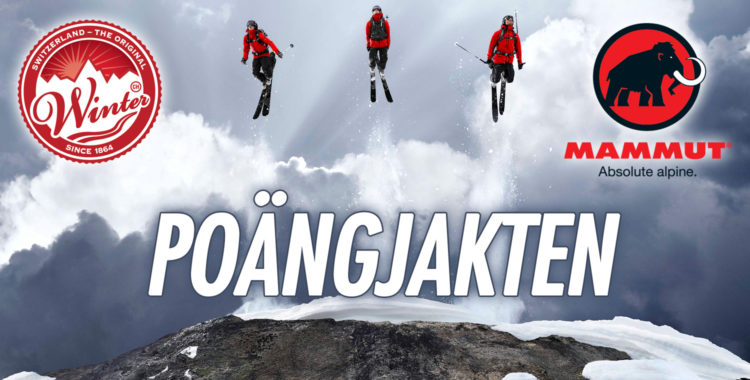 Poängjakten presenteras av Mammut och Switzerland.