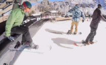 Den roterande snowboardbindningen