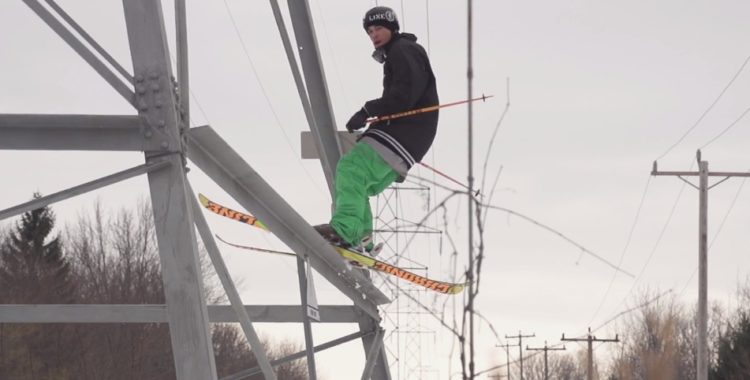 Will Wesson slipar kanterna på en el-mast.