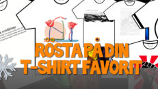Rösta på din favorit i T-shirttävlingen