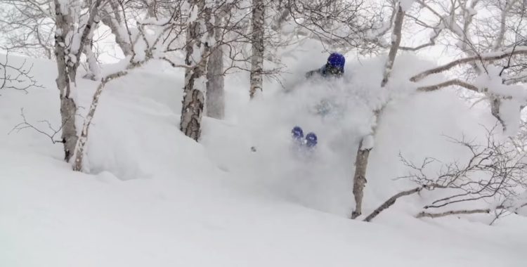 Reine Barkered loggar faceshots i Japan