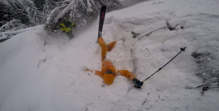 Skata Sweden demonstrerar snöläget i Åre
