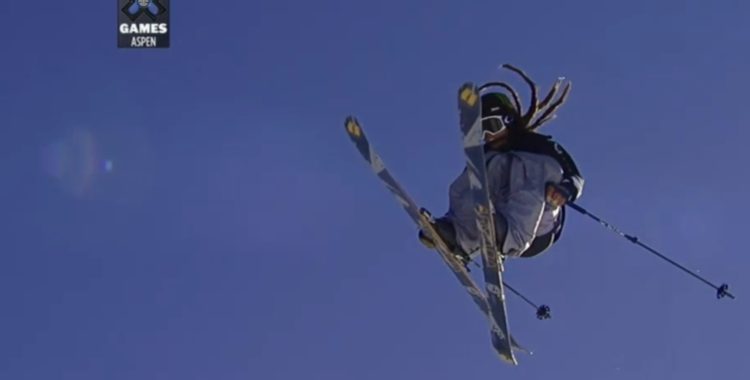 Slopestylefinal skidor från Aspen X Games