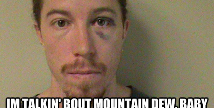 Shaun White snackar mountain dew