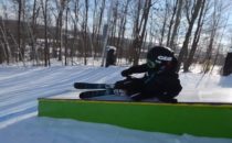 7-årigt underbarn på skidor får världen att häpna