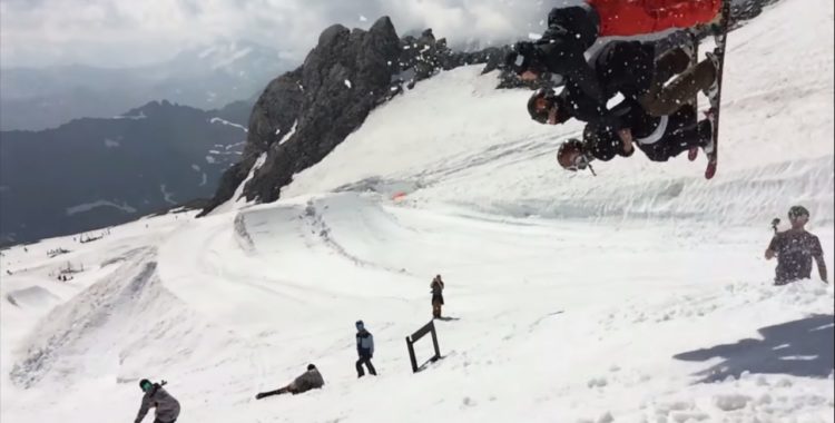 Trio Backflip