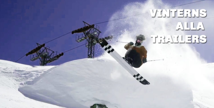 Frossa i skid- och snowboardtrailers