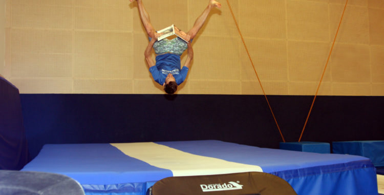Trampolinen som får oss att lämna hösten, om än för en kort minut