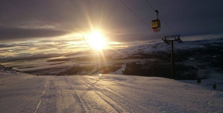 Vy från Åre idag