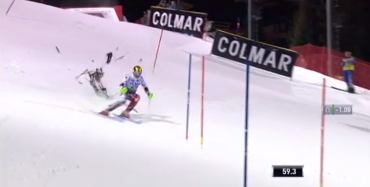 Scenerna ur gårdagens tävling