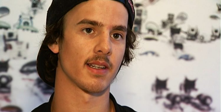 Jesper Tjäder - nu med mustasch