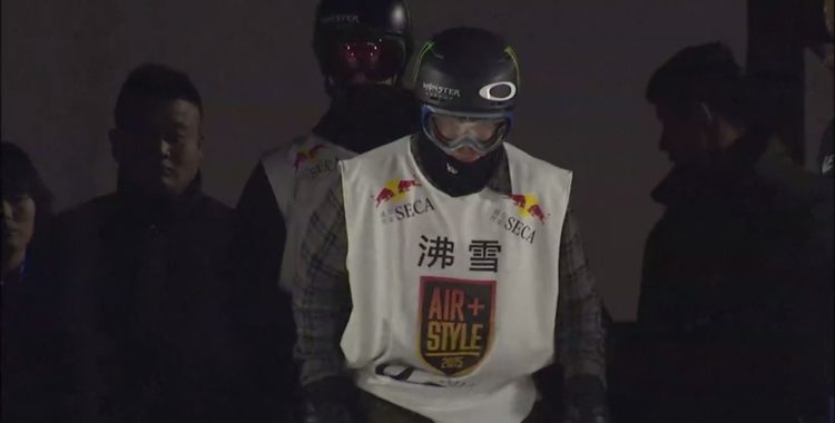 Sven Thorgren på start