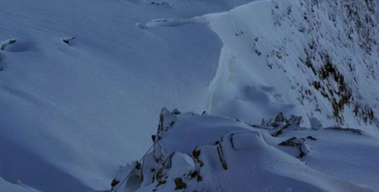 Les Grands Montets den 3e januari