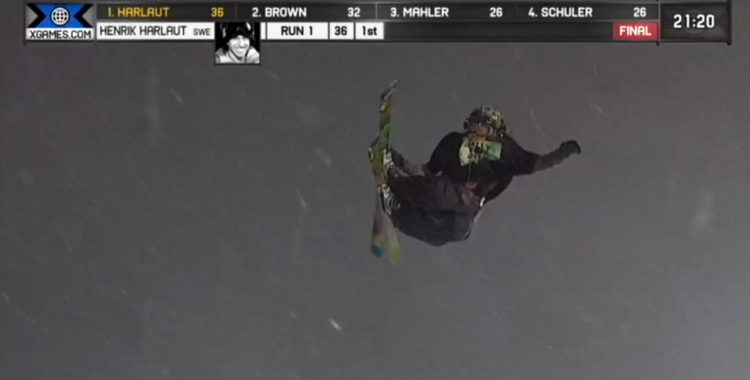 Henrik Harlaut mid air