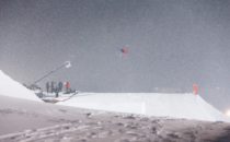 Harlaut fyra i snöig big air-final