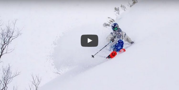 Emil Stegfeldt fluffar loss i Åre