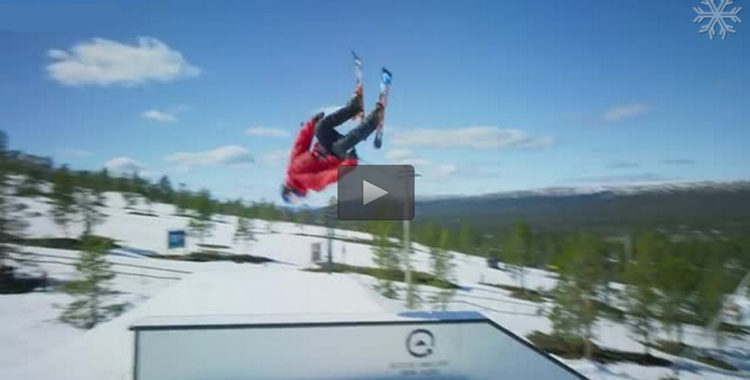 Se hur Jesper Tjäder gjorde sin virala railvideo
