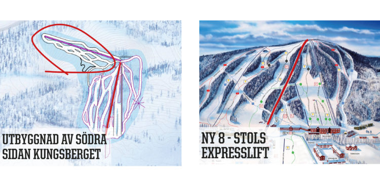 Nya området i Kungsberget