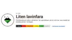 Hjälp till att utvärdera Sveriges nya lavinprognoser