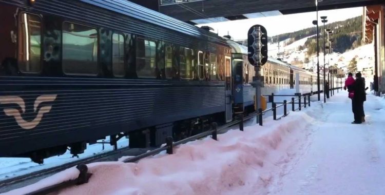 Nattåget till Åre har alltid varit populärt