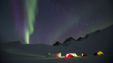 Vildmarksvinter vid Nallo