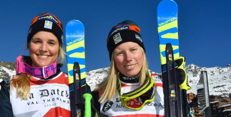 Anna Holmlund och Sandra Näslund